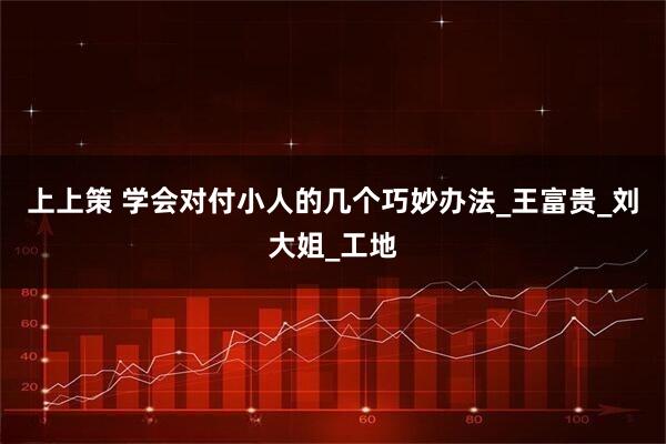 上上策 学会对付小人的几个巧妙办法_王富贵_刘大姐_工地